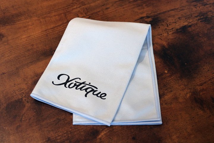 Xotique Logo Microfiber Suede Cloth 【Light Blue】