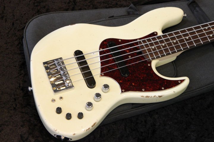 Xotic XJ-1T 5st Vintage White Medium Aged Matching Head #3097【赤坂店扱い】 -  Xotique Online Store