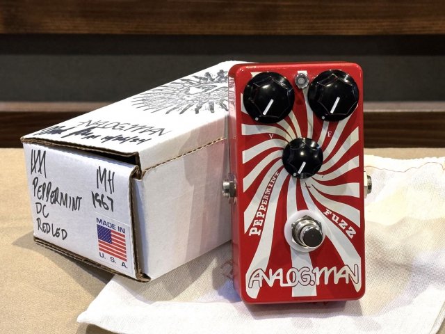 ANALOG.MAN / Peppermint Fuzz w/DC Jack & RED LED  ֺŹ谷