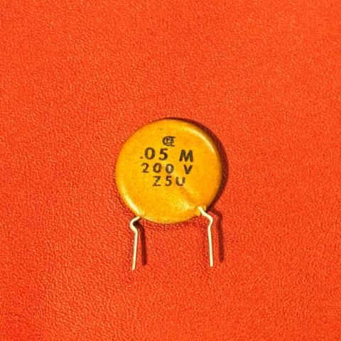 Dilectron Circle D .05 μf / 200V NOS [ヴィンテージ・コンデンサ