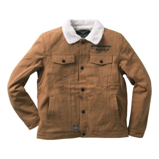 WCC SHERPA LINED CANNVAS JACKET DUCK