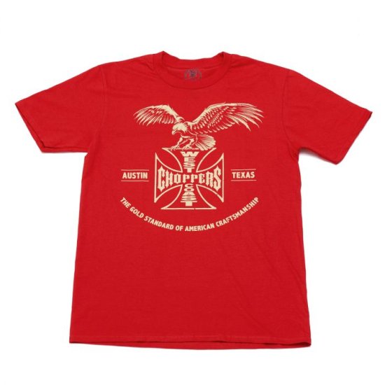 WCC GOLD STANDARD TEE-RED
