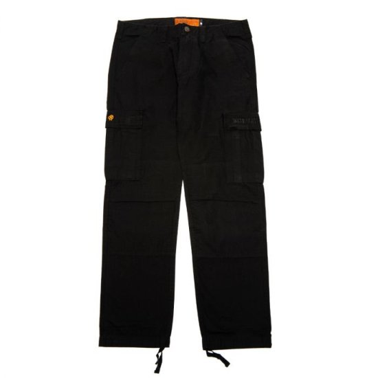 CAINE RIPSTOP CARGO PANT-BLACK