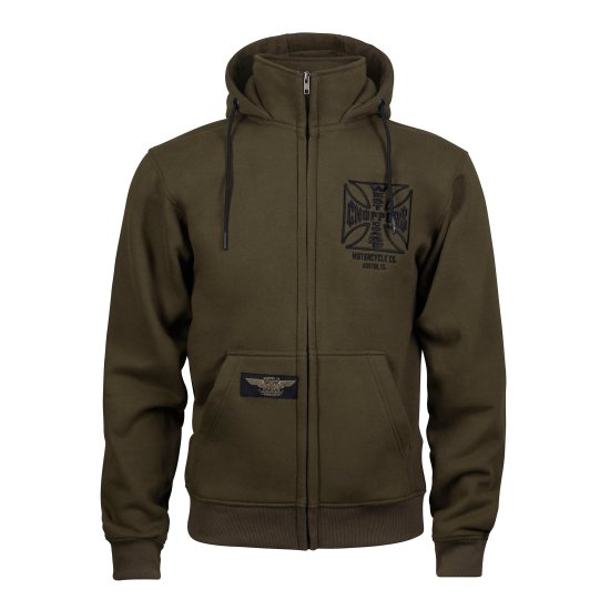 WCC OG ATX ZIP HOODY OLIVE GREEN
