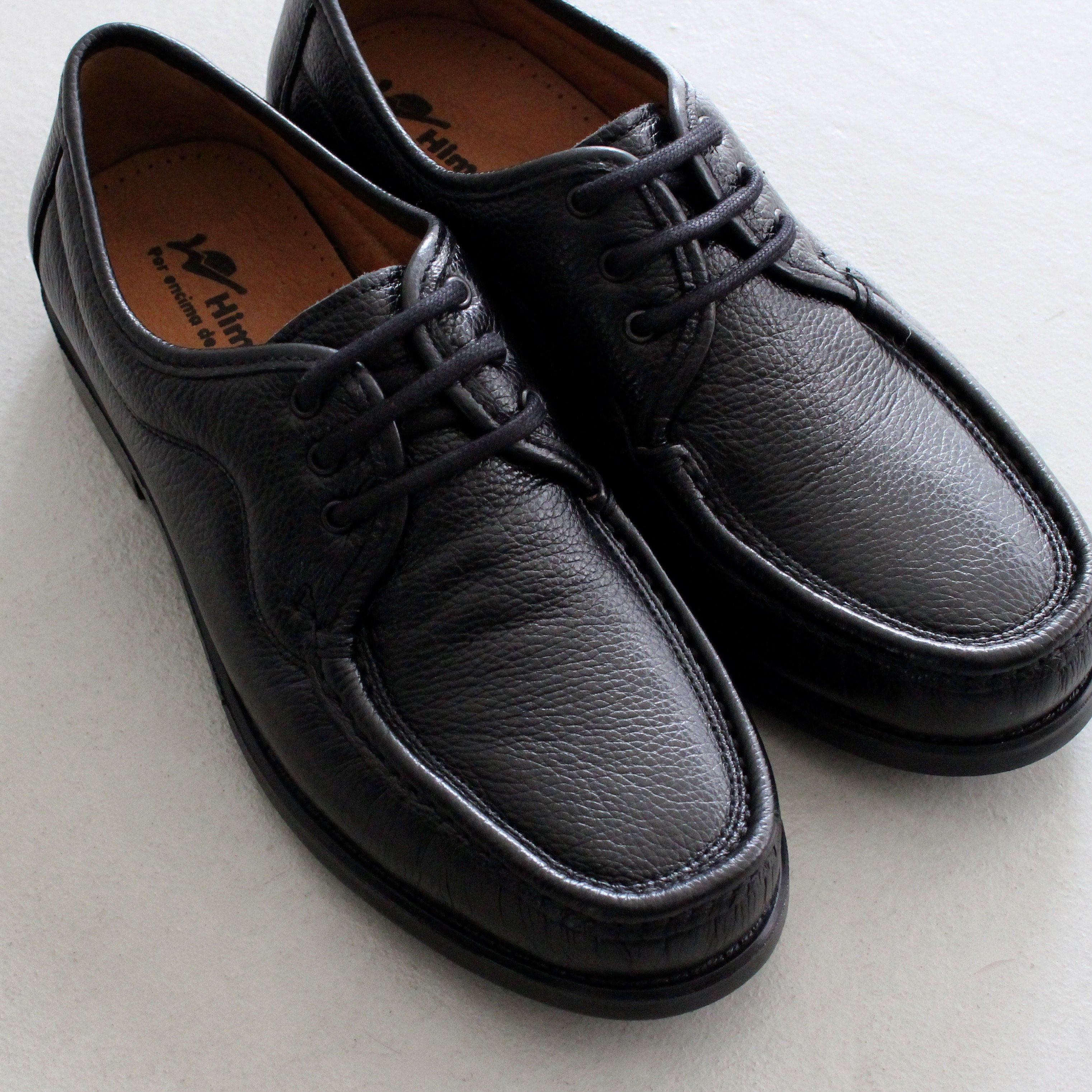 Himalaya OXFORD / COW LEATHER - FANTASY NEGRO - PURAS