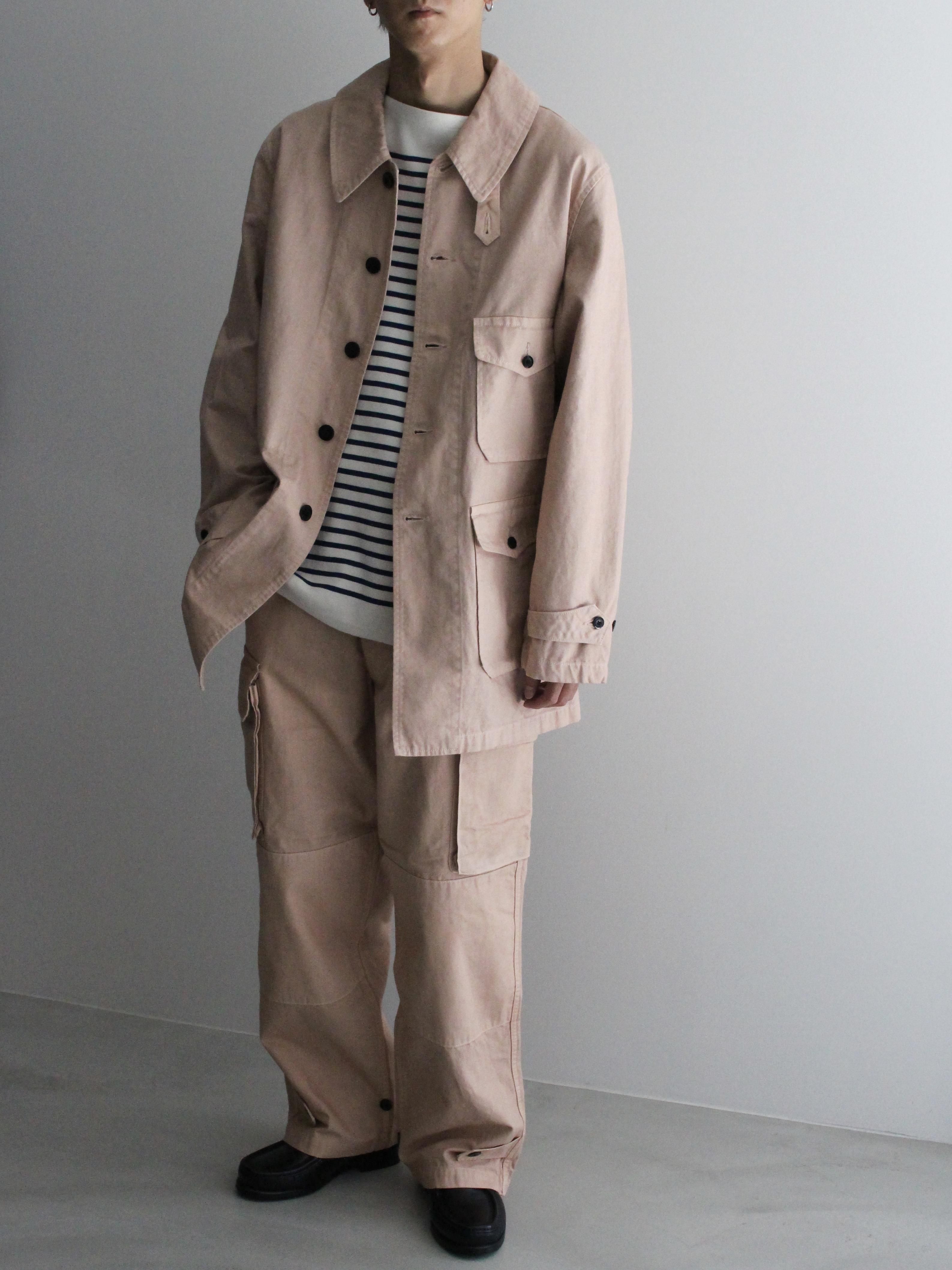 【美品/Lサイズ】outil MANTEAU LOUEY PINK カバーオール OUTIL MANTEAU LOUEY - PINK - PURAS