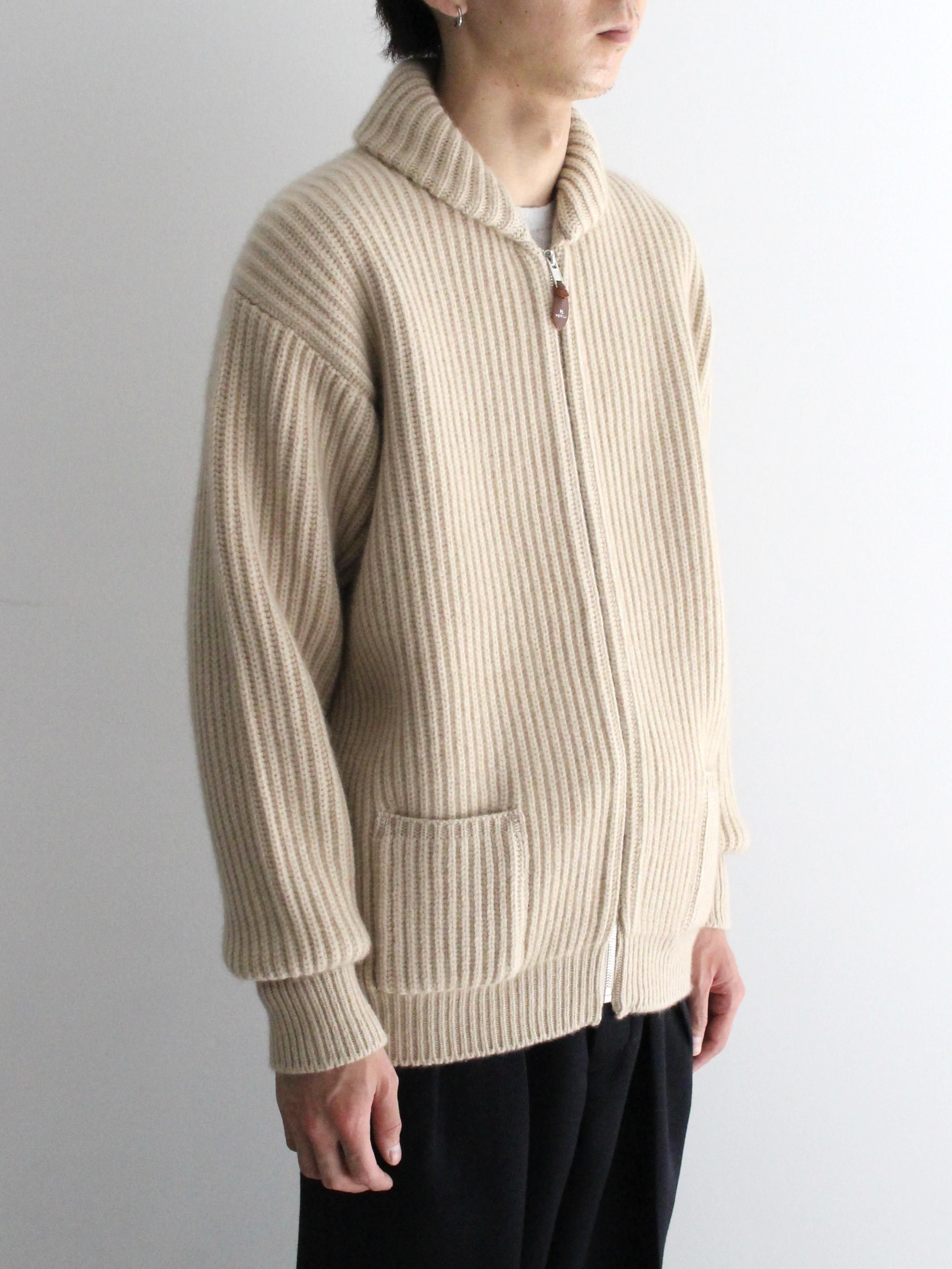 HERILL Goldencash Cowichan sweater - NATURAL - PURAS