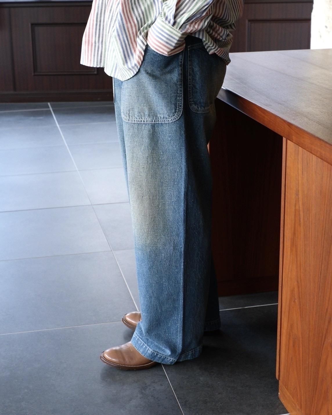 HERILL Nepdenim Utilitypants - VINTAGEWORN - PURAS