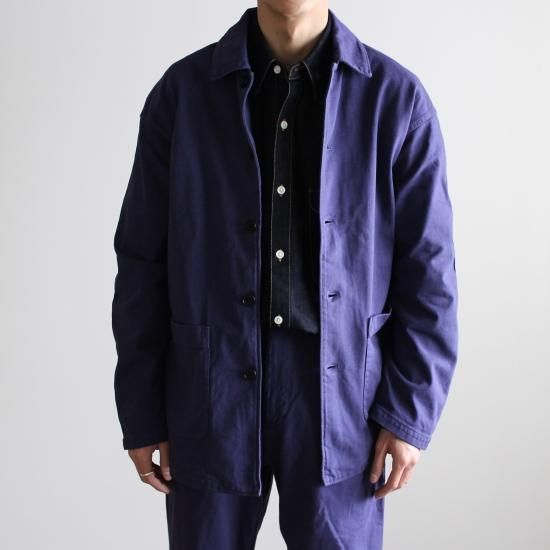 SEVEN BY SEVEN GARMENT DYE BLOUSON - NAVY - PURAS