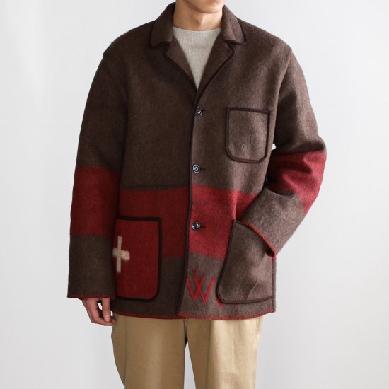 MONITALY Italian Jail Jacket - SWISS ARMY WOOL BLANKET - PURAS