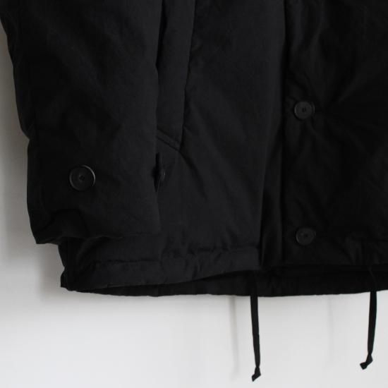 YOKO SAKAMOTO DOWN ANORAK - BLACK - PURAS YOKO SAKAMOTO DOWN ANORAK - BLACK - PURAS