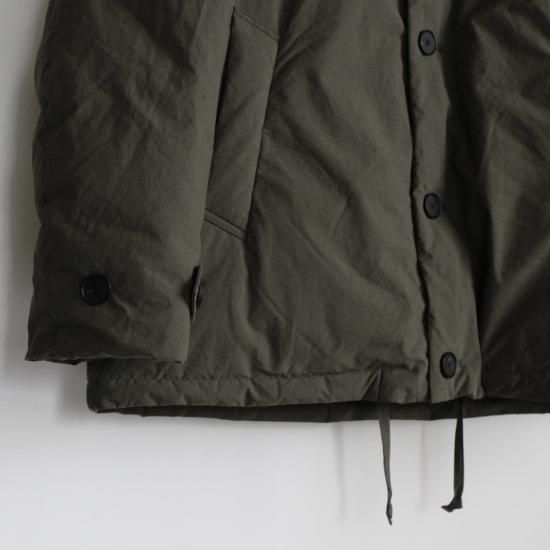 YOKO SAKAMOTO DOWN ANORAK - OLIVE - PURAS