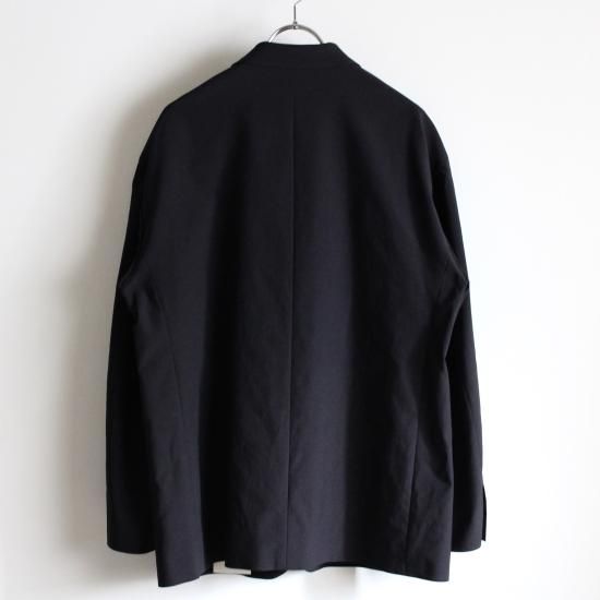 YOKO SAKAMOTO SUIT JACKET - RE BLACK - PURAS