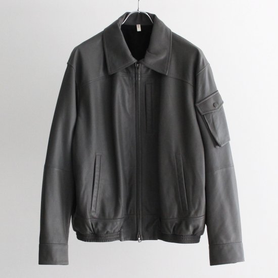 CCU “HENRY” SWING TOP JACKET/SHEEP SKIN- GRAY - PURAS