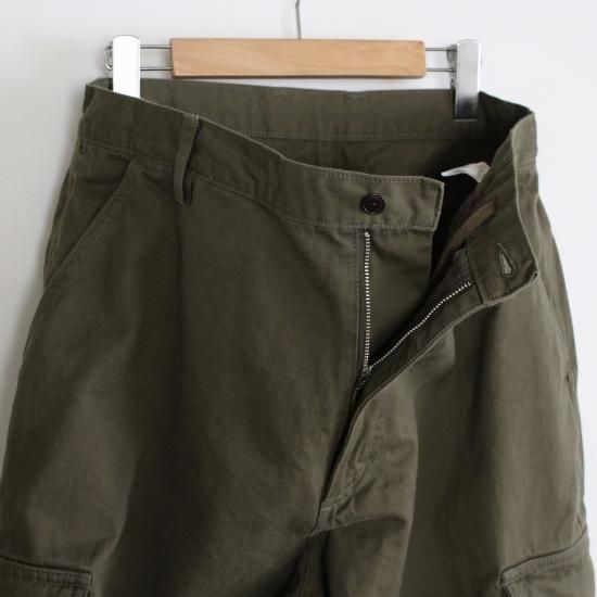 YOKO SAKAMOTO WORK CARGO PANTS - OLIVE - PURAS