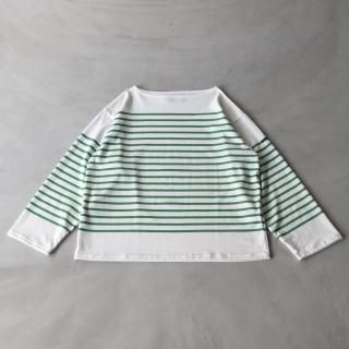 OUTIL TRICOT AAST(WHITE×NAVY OUTIL UTILE TRICOT AAST