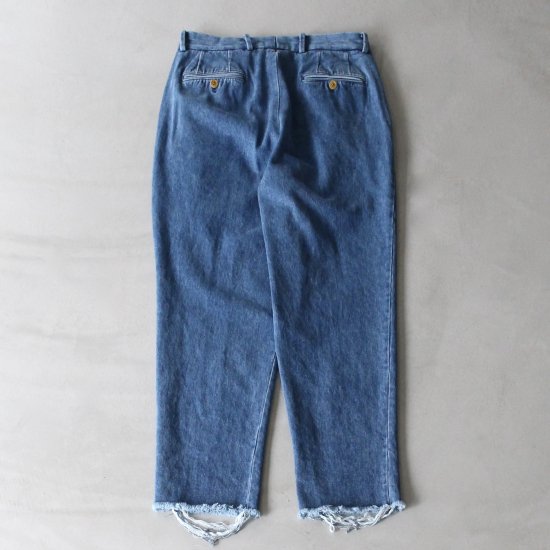 NEAT NEAT Chino Sea Island Cotton Denim - BLUE - PURAS