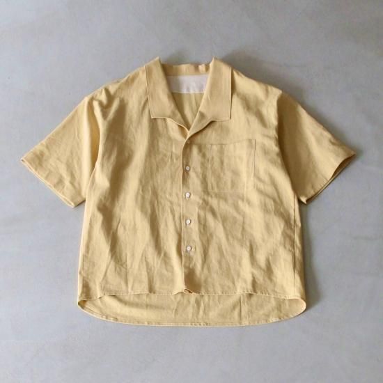 Gorsch Open Collar Short Sleeve Shirt - URUSHI - PURAS