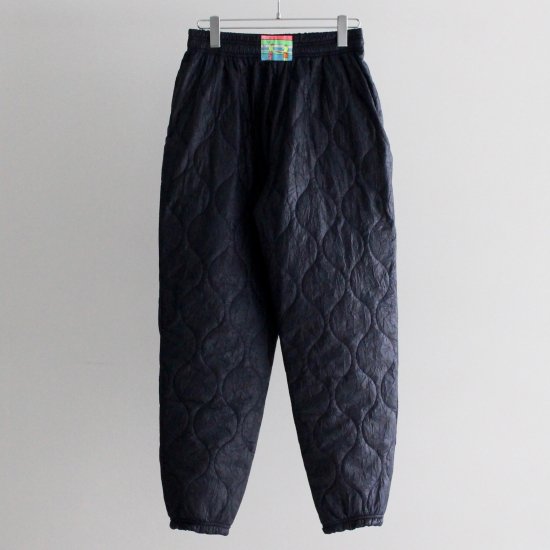 23awNEAT MILITARY GOURD QUILTING BEACH PANTS - スラックス