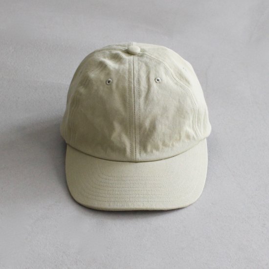 ULTERIOR WASHED BIZEN GABARDINE 6 PANELED CAP - SPROUT - PURAS