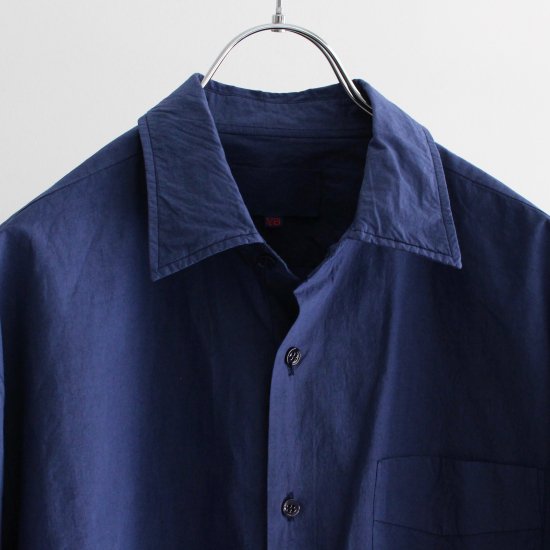 YOKO SAKAMOTO REGULAR COLLAR SHIRT - BLUE - PURAS