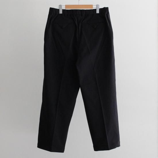 YOKO SAKAMOTO SUIT BAGGY TROUSERS - RE BLACK - PURAS