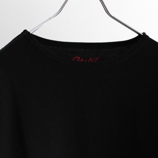 フランス製　OUTIL TORICOT HABAS バスクシャツ ブラック outil(ウティ)Toricot Habas Short (OV-C003S)/Blue Point/Black/