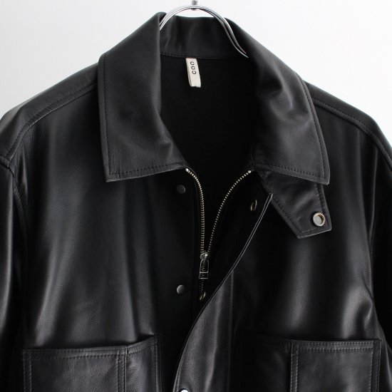 ネット限定】 CCU COVERALL SHIRT/SHEEP BLACK - SUEDE ジャケット・アウター -  bestcheerstone.com