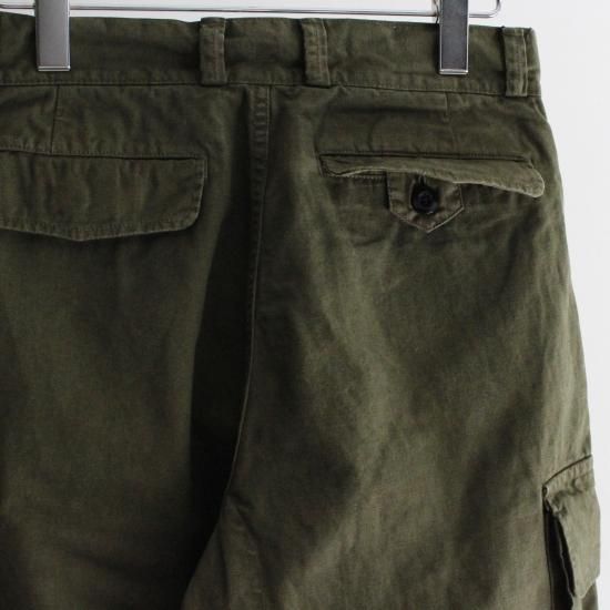 OUTIL ウティ PANTALON AUTRAC サイズ0 オリーブ outil(ウティ)PANTALON CHASELLES/Olive(OV-O006)