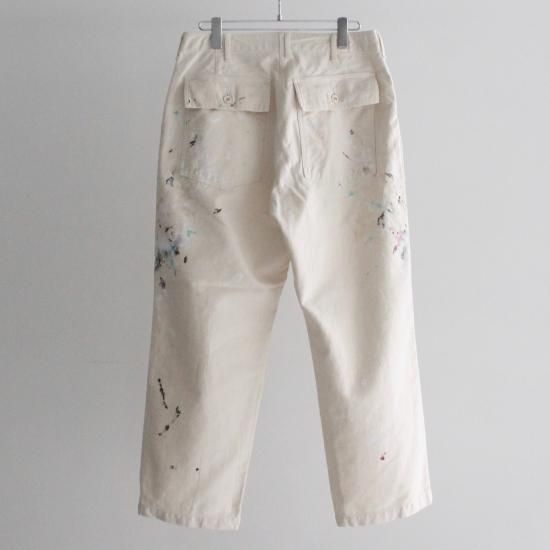 HERILL Backsatin Splash Utilitypants - NATURAL - PURAS HERILL Backsatin Splash Utilitypants - NATURAL - PURAS