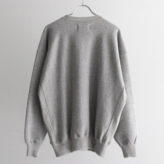 YOKO SAKAMOTO CLASSIC SPORTS SWEATER - HEATHER GRAY - PURAS