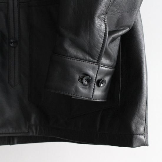 CCU Coverall Shirt レザージャケット CCU “L.C ” COVERALL SHIRT レザージャケット コルビジェ - メルカリ