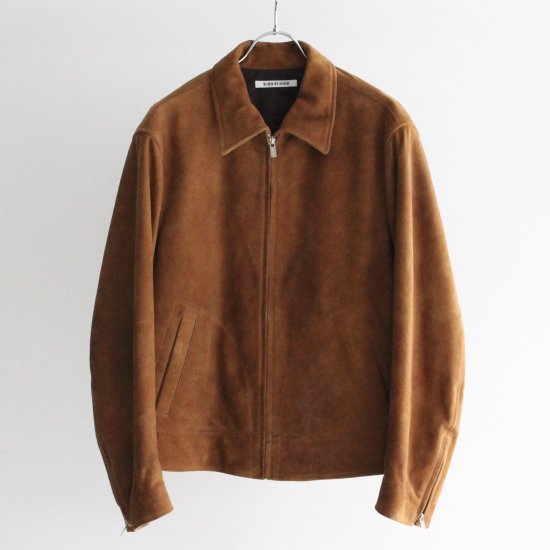 SEVEN BY SEVEN SUEDE LEATHER RIDERS JACKET - CAMEL - PURAS