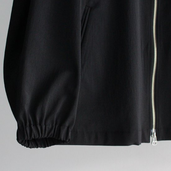 YOKO SAKAMOTO SUIT ZIP BLOUSON - BLACK - PURAS