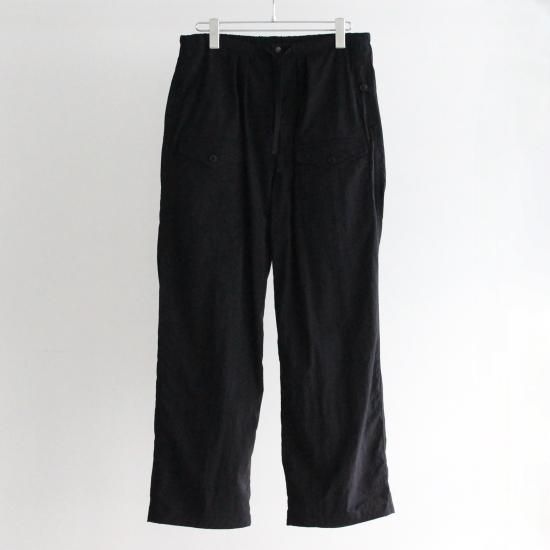 パンツ ULTERIOR NYLON AIR POPLIN MIL-PANTS ULTERIOR NYLON AIR POPLIN MIL-PANTS - BLACK - PURAS