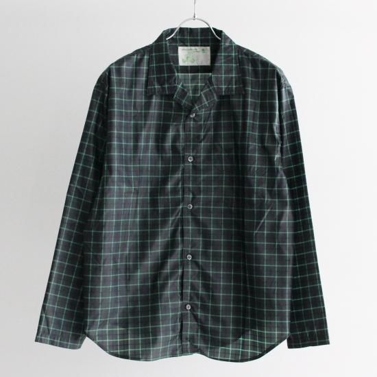 rajabrooke WINDBREAKER SHIRT - BLACK CHECK - PURAS