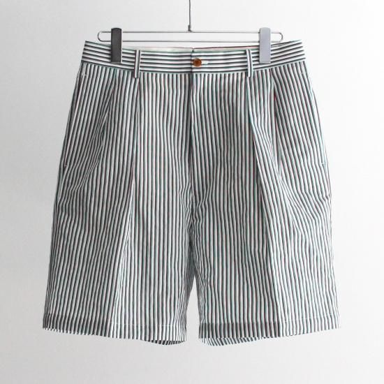 NEAT Faliero Sarti Multi Stripe NEAT Chino Shorts - MULTI - PURAS