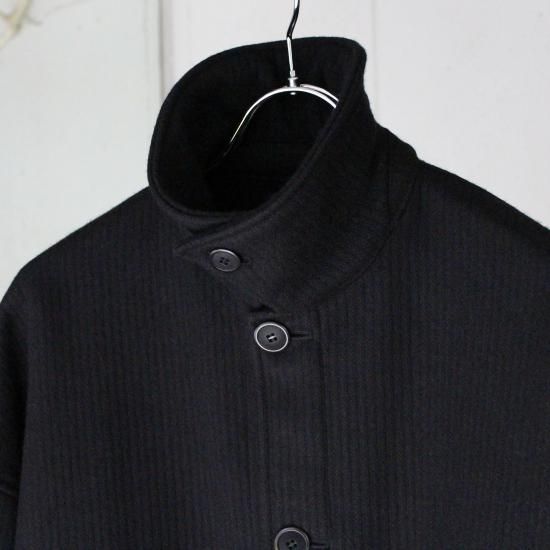 YOKO SAKAMOTO BEACH CLOTH BLOUSON - BLACK - PURAS