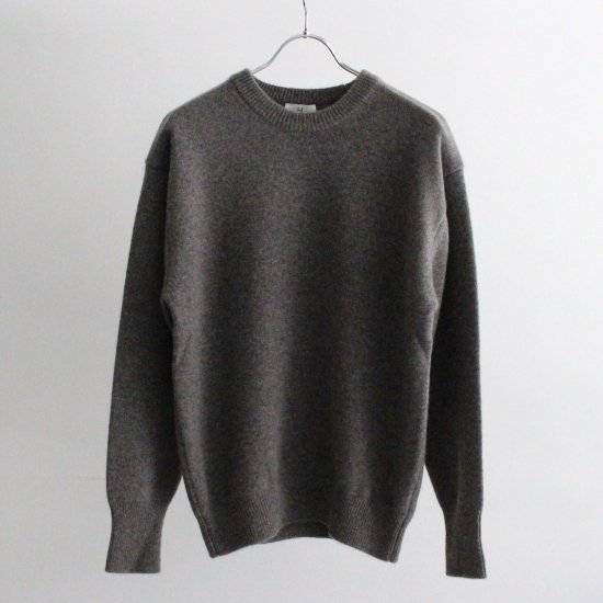 HERILL　Golden cash Pullover - Top gray - PURAS