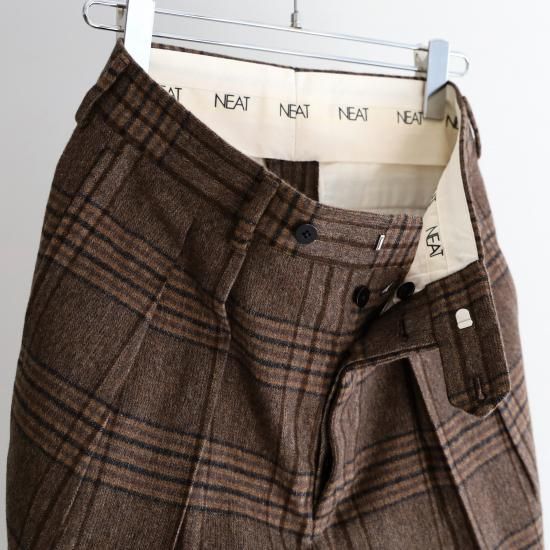 NEAT COUNTRY CHECK Wide TypeⅠ NEAT｜Country Check｜WIDE TYPE Ⅰ - Brown｜PRODUCT