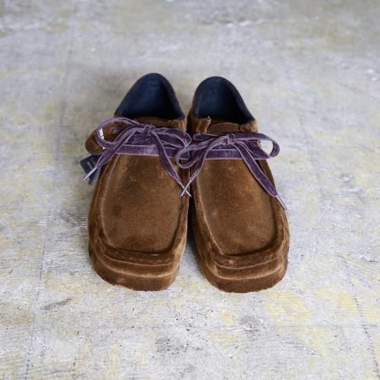 Clarks ブラウン エアーワラビー Wallabee / メンズワラビー（ダークブラウンスエード） -Clarks