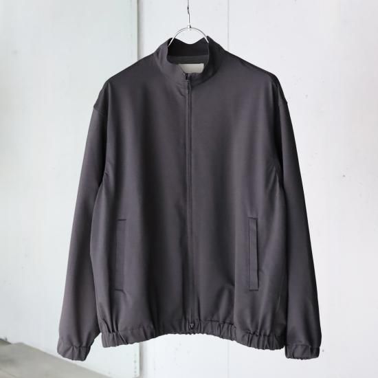 YOKO SAKAMOTO TRACK JACKET - CHARCOAL GRAY - PURAS