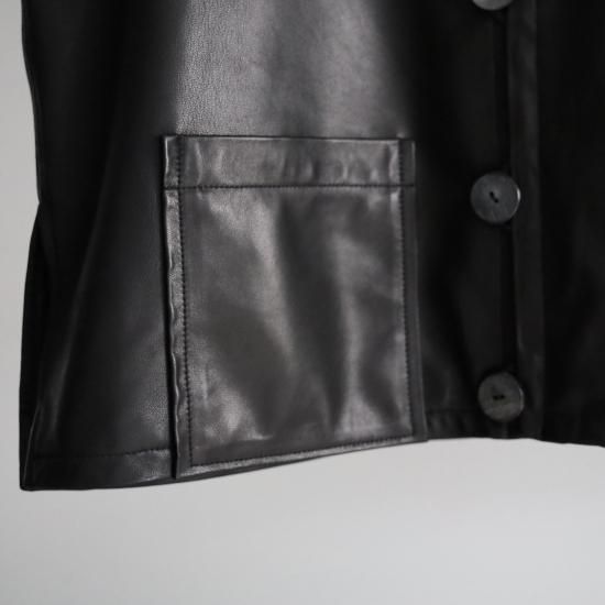 HERILL Lamb naked Vest - Black - PURAS