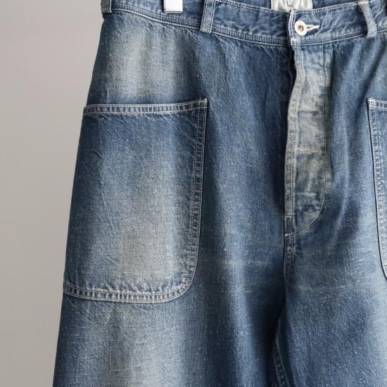 パンツ HERILL Nepdenim widepants Vintage worn Herill Nepdenim Utility Pants | Vintage Worn | Canoe Club