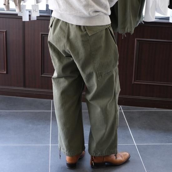 HERILL M43 HBT Pants - OLIVE DRAB - PURAS