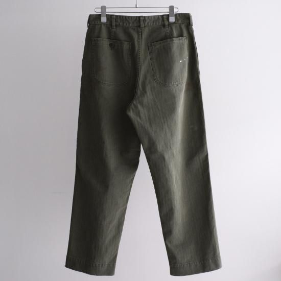 HERILL USMC HBT pants - OLIVE DRAB - PURAS