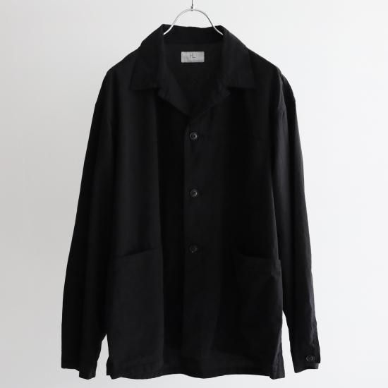 ヘリル　p41 HERILL Ripstop P41 CoverallJacket - Black - PURAS