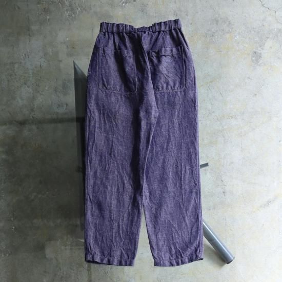 MITTAN 大麻デニムワイド PT-102 紺 2 MITTAN ミッタン 「大麻デニムワイド PT-102」－WEEKENDER SHOP