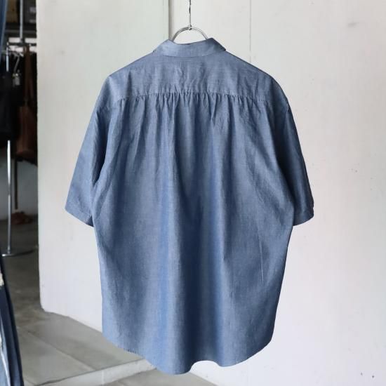 YOKO SAKAMOTO FIT SS SHIRT - INDIGO - PURAS
