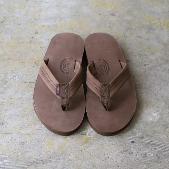 RAINBOW SANDALS Double Layer Premier Leather - EXPRESSO - PURAS
